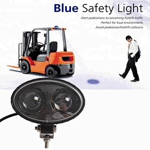 8W Led Work Lights 500LM Blue Led Safety Light for Forklift