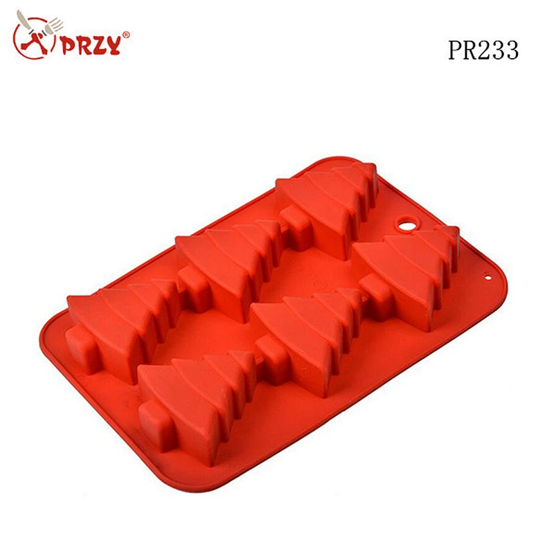 Christmas tree silicone cake mold supplier