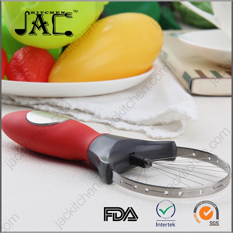Professional Vegetable Slicer Colorful Metal Avocado Slicer