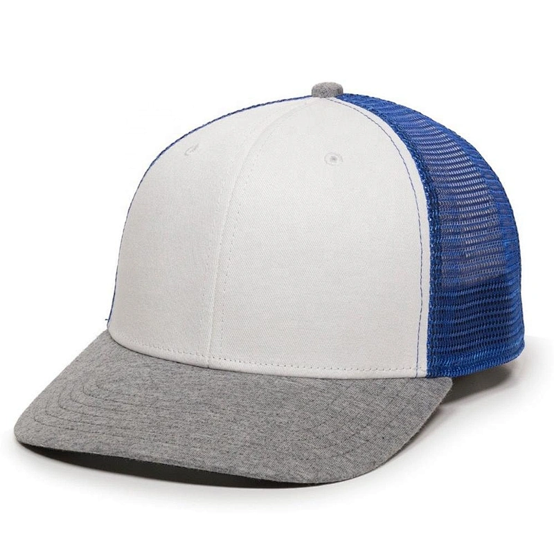Wholesale Men's Outdoor Curved Custom Plain Trucker Cap Mesh Back Hat