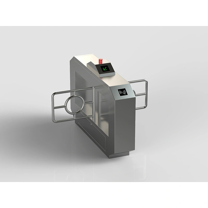 Supermarket pedestrian gates automatic swing barrier