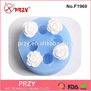F1960 decorative fondant mold silicone cake wedding