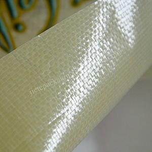 Top sale rice 25kg plastic pp woven fabric packing bag with design printing