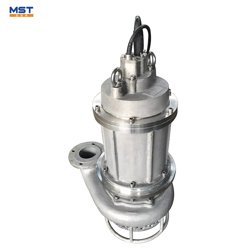 Submersible sand dredge pump with cutter head