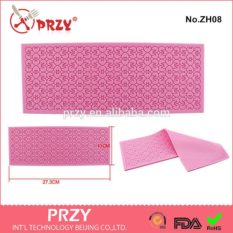 Silicone mold printing pad sugar art tools lace