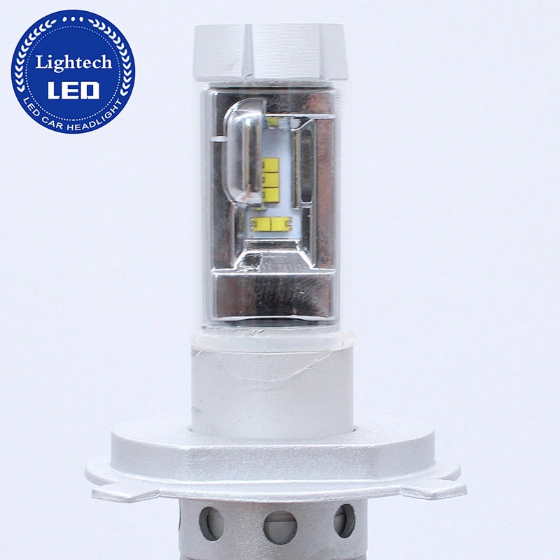 DIY Color Car Accessories x3 6000lm led headlight H11 H8 H7 H4 9005 9006 Auto Led Headlight With Fanless For Motorcycles