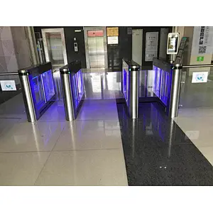 RFID Waist Height Reader Access Control Turnstile Barrier Gate