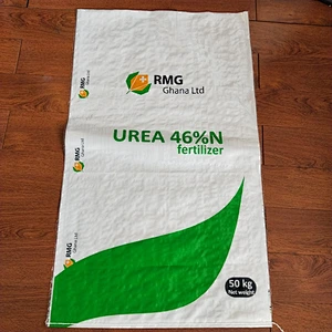 White polypropylene pp woven bag fertilizer bag 50kg