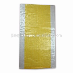 Yellow And Transparent Pp Woven Bag For Agriculture In Vietnam