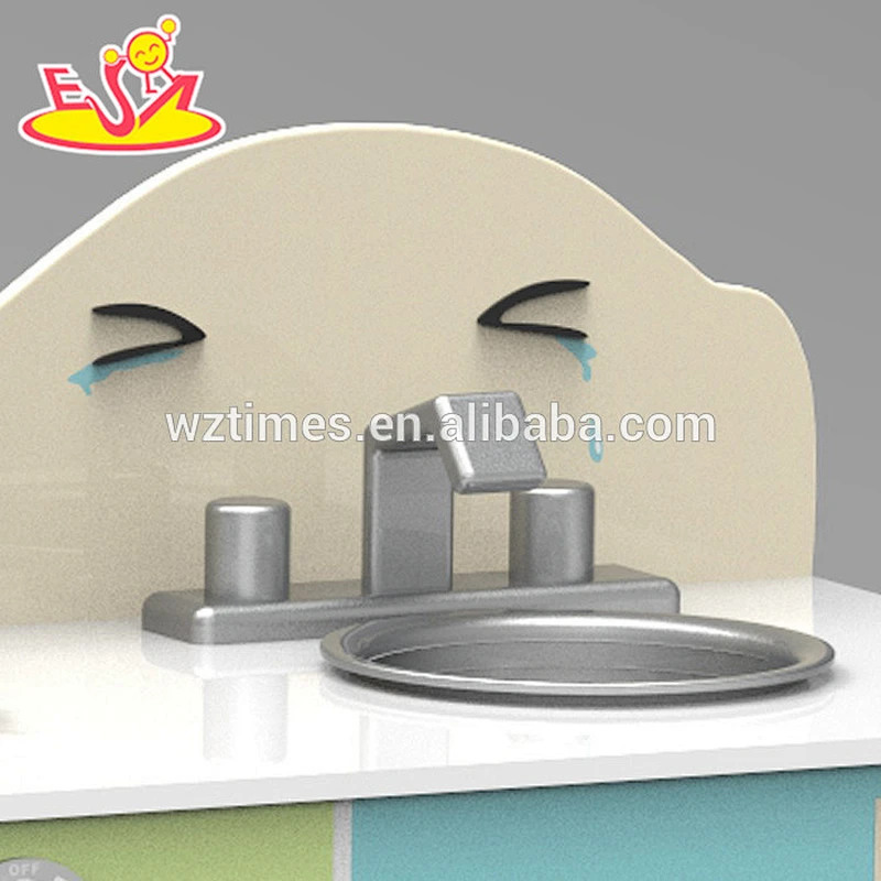 Venta al por mayor mejor juego de cocina de madera para niñas W10C241