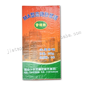 25kg plastic packaging bag pp woven cement sack for wall putty powder,dry mortar,industrial sand