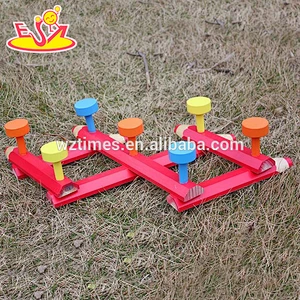 Wholesale novelty toddler wooden pencil shape wall clothes hanger used in home W09B059
