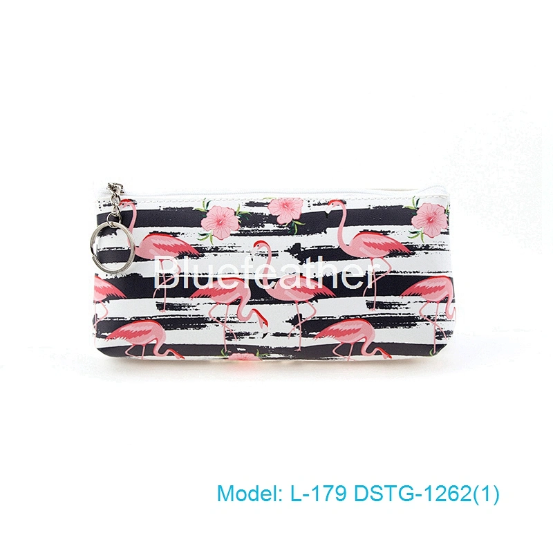 Flamingo Digital Printing Cosmetic Bag