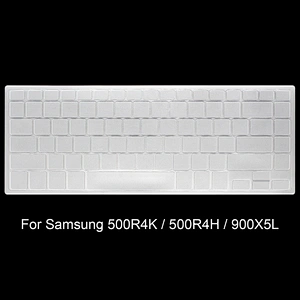 transparent keyboard cover keyboard cover soft tpu skin for Samsung 500R4K 500R4H 900X5L