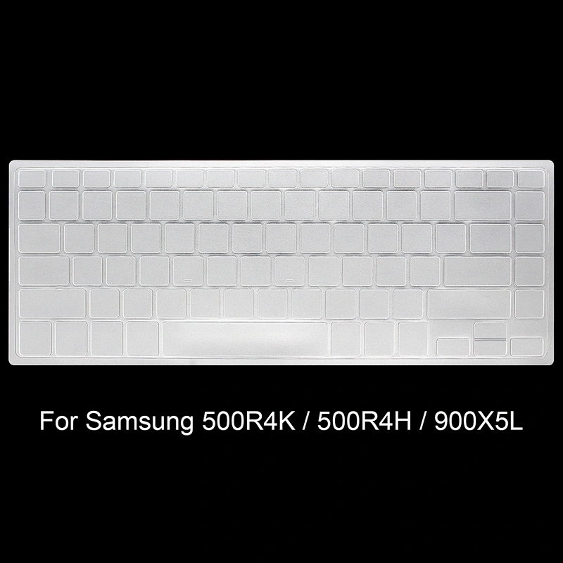 transparent keyboard cover keyboard cover soft tpu skin for Samsung 500R4K 500R4H 900X5L