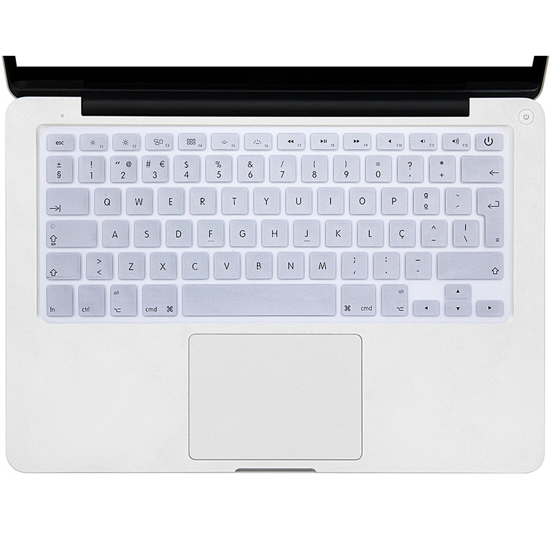 Portuguese language keyboard covers Custom Silicone 101inch keyboard protector For macbook pro laptop 13 Cover EU Version