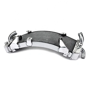 TIG welding racing bike radiator for Yamaha T-MAX 500 97 - 11