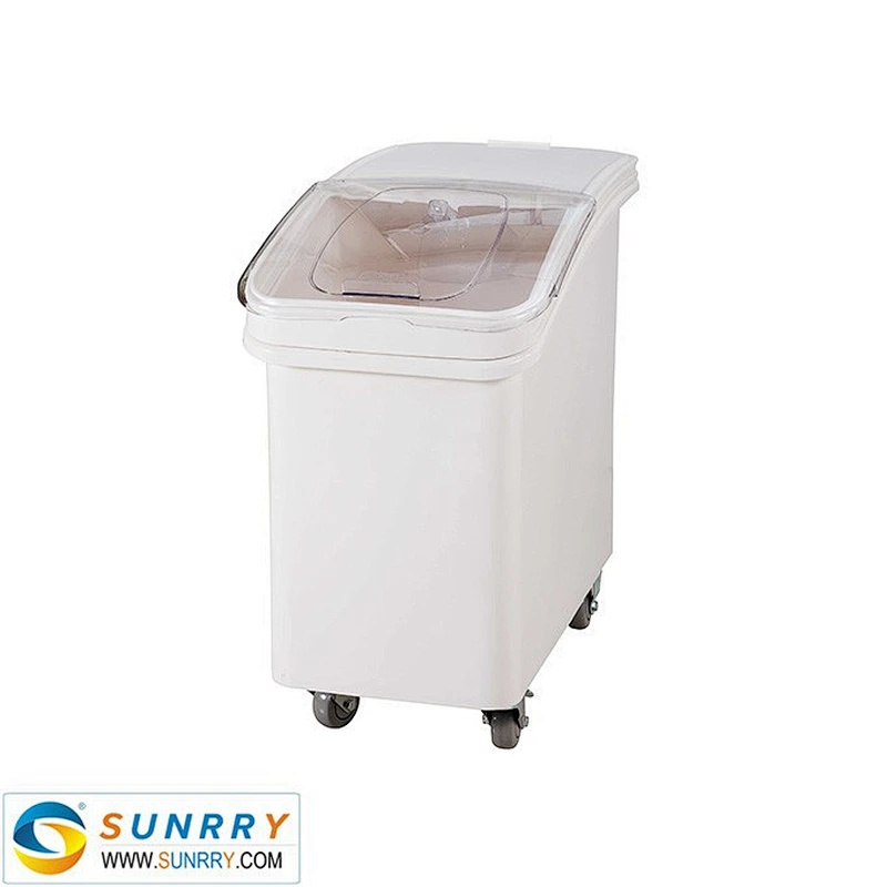 Popular restaurant plastic white potato storage bin made of PP / PC