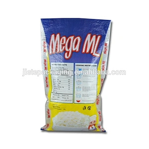China pp woven bag 50kgs for packing flour, rice, wheat, corn, grain