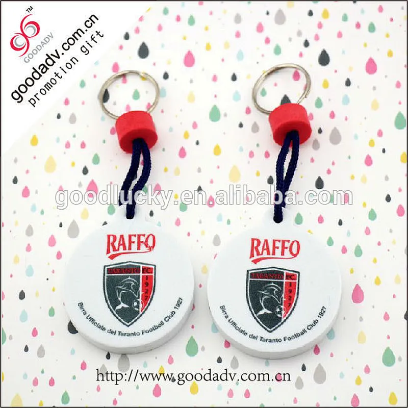 Manufacturers build new design EVA Keychain / fashion accessories EVA foam key chain