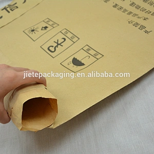 25kg 50kg cement, flour, chemical in kraft paper bag with valve port