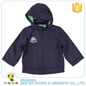 New fashion winter windproof children boys hooded bomber jacket