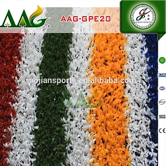 colorful runway synthetic turf flooring