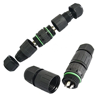 IP68 Waterproof M16 Connector Male to Female Connector 2pin 3pin for outdoor LED Lighting