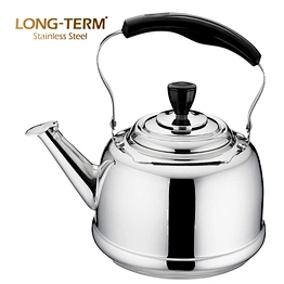 L31871312 Black Bakelite Folding Water Cooling Stainless Whistling Kettle
