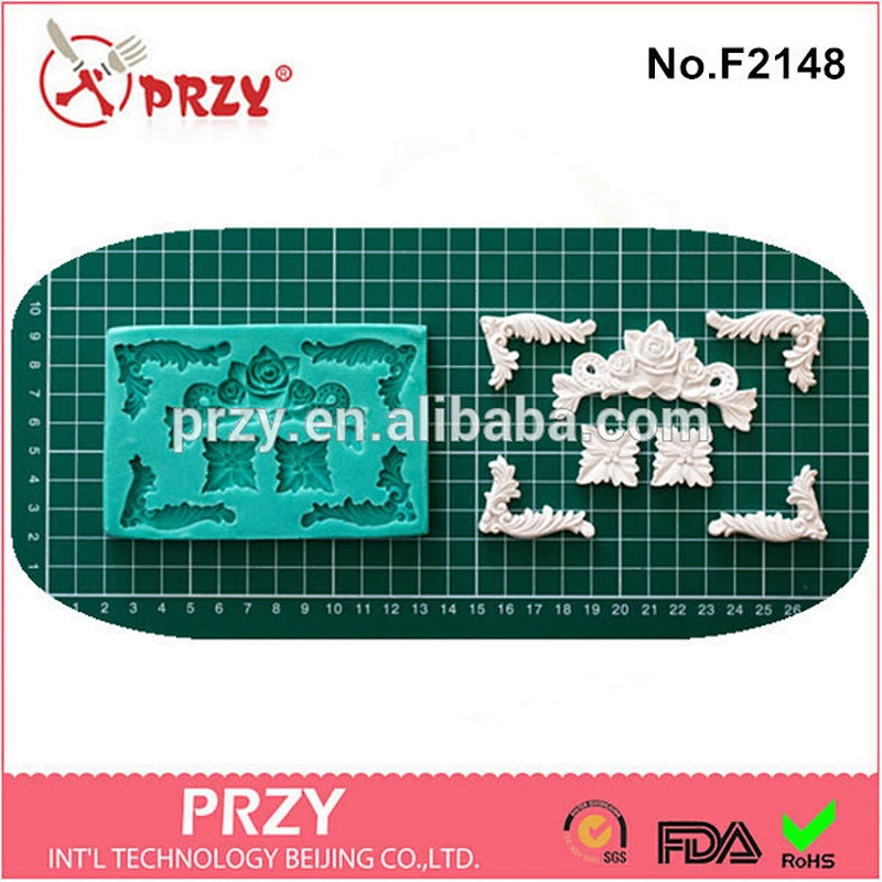 F2148 PRZY silicone mold cake decorating tools supplier