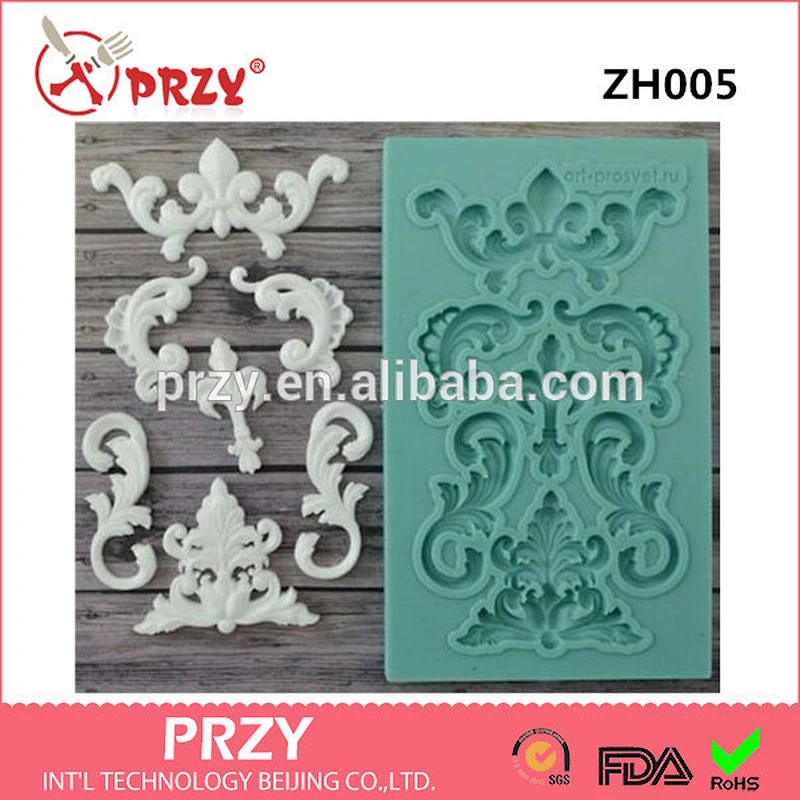 Food grade silicone cake mold best quality fondant cake mold silicone mold for cake decoration