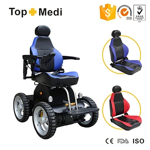 High strength off road stair climb mobility scooter electric wheelchair