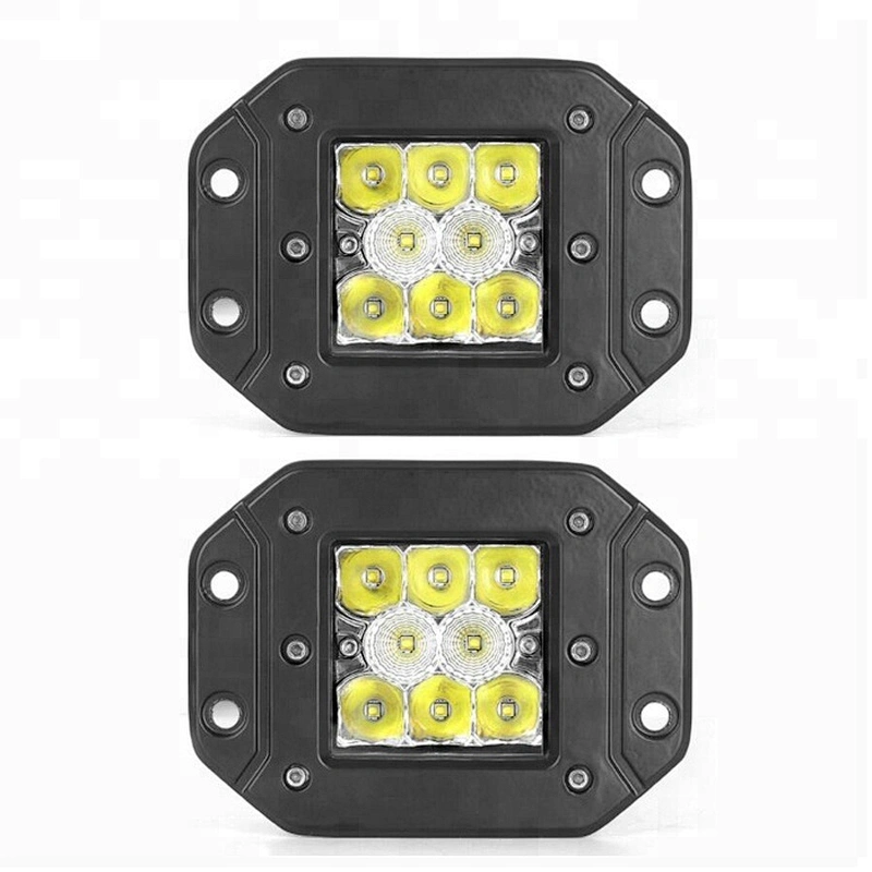 Car offroad accessories 4x4 Flush Mount spot 40W 3Inch LED Cube Light