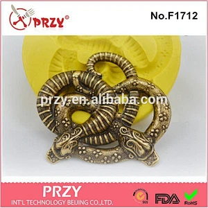 2015 hotsale Intertwined Snakes cake decor silicone cake mold
