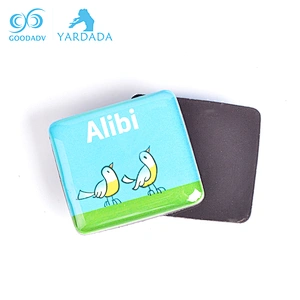 2018 Best selling promotional beautiful custom epoxy fridge magnet