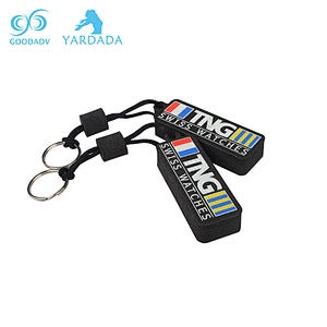 OEM Custom floating keychains /Foam key ring/customised eva key chains