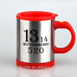 13oz food grade stainless steel auto coffee mug for gifts