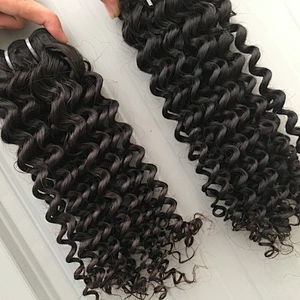 5 stars good feeback top quality wholesale malaysian hair unprocessed kinky curly virgin hair weave