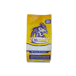 High quality 20kg bopp laminated pp woven feed bag for packing animal food