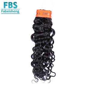 2018 100% FBS most popular unprocessed Indian italian wave human hair extension