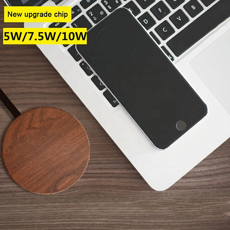 High quality wooden wireless charger for convenient and safe carrying