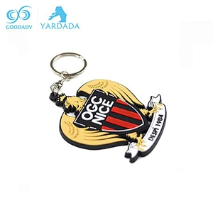 Promotion Different Shapes 3D Custom Soft PVC Keychain,PVC Keyring/Key Holder