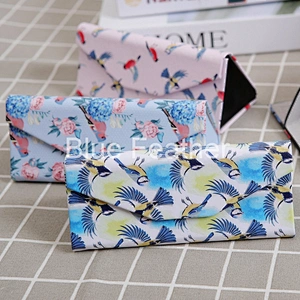 CMYK Printing Foldable Triangle Sunglasses Case Folding Glasses Case