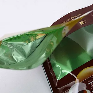 Accept custom transparent PE bag self-sealing bag for tea