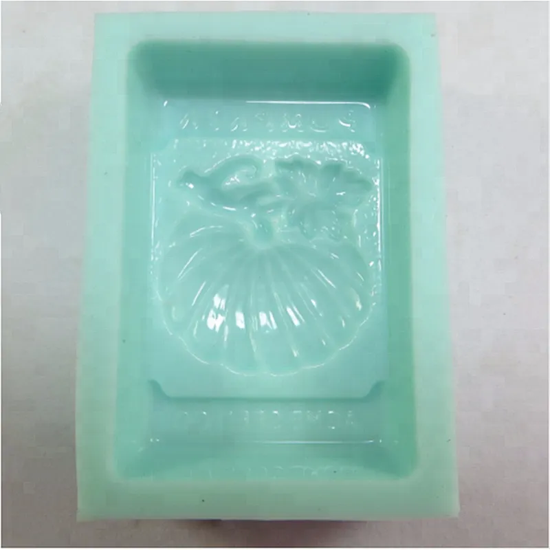 QT0035 Pastoral Pumpkin mold silicone soap molds handmade Candle moulds