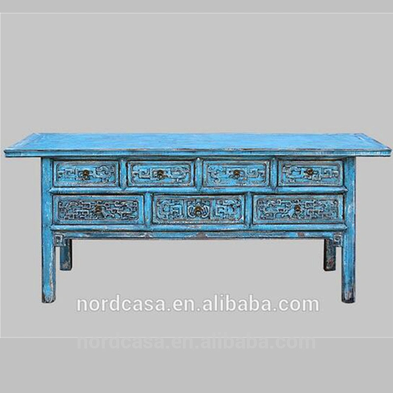 Chinese antique reproduction reclaimed wood vintage console table