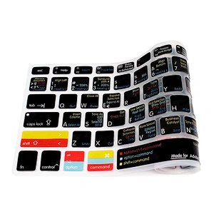 spanish Ado be Dreamweaver Silicone Keyboard Protector custom keyboard skin For macbook pro 15 cover