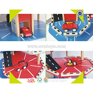 wholesale wooden car parking toy, fashion wooden car parking toy, popular wooden car parking toy W04B010