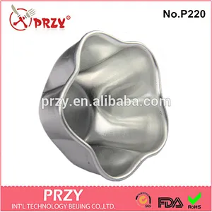 High quality aluminium alloy mini plum flower cake mold