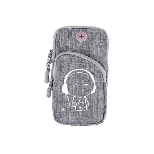 Factory price many colors cartoon arm bag for runner using